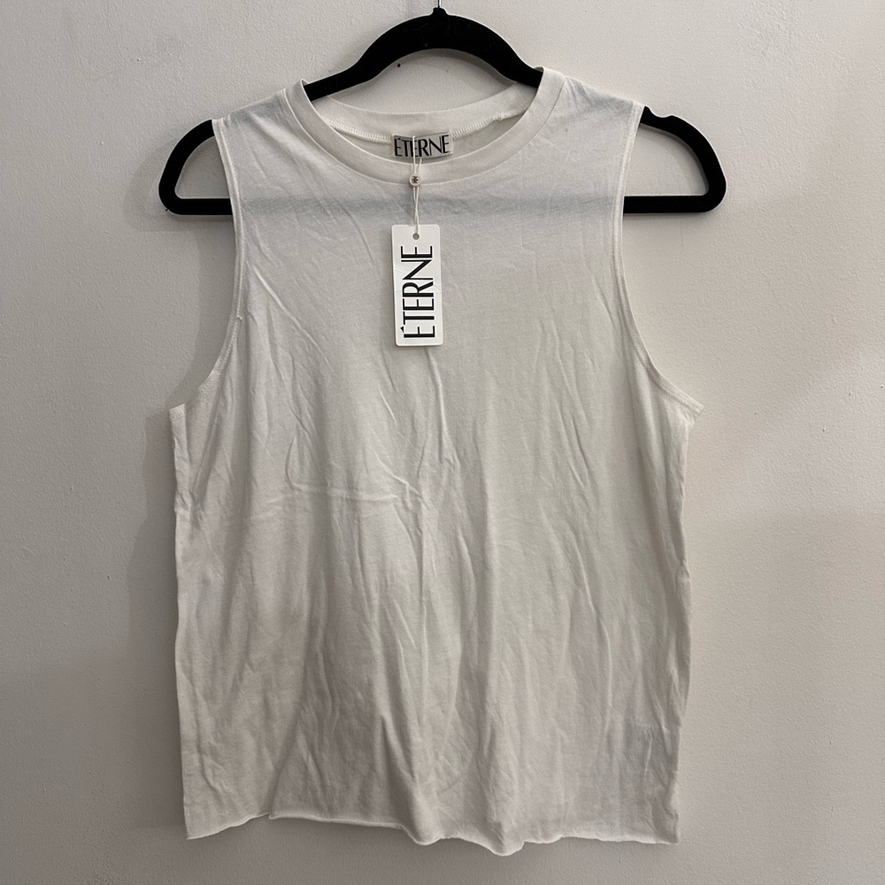 NWT Eterne Boyfriend Tank Bundle Black and White size XS - Picture 2 of 6
